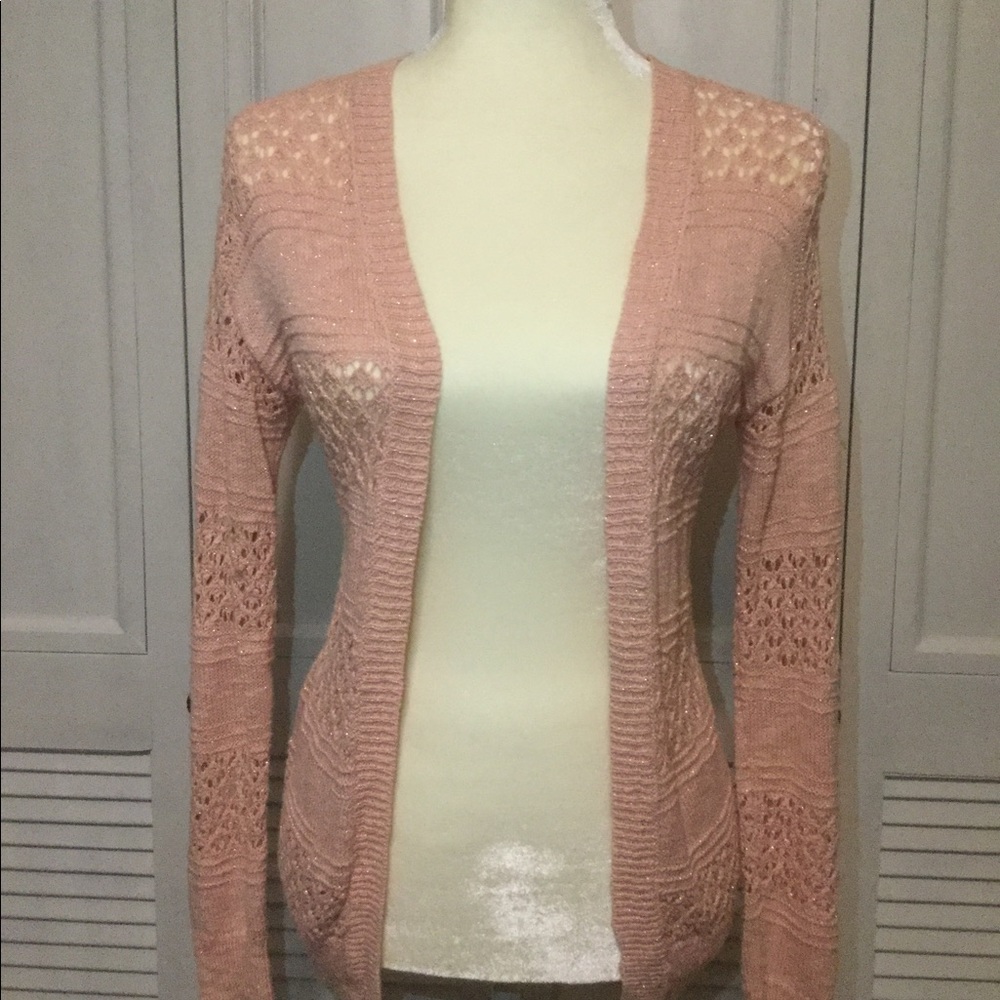 CHEROKEE Soft Pink Cardigan